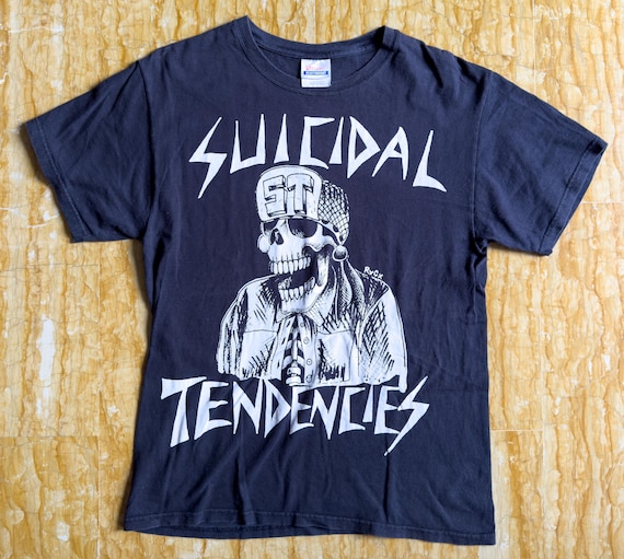 Suicidal Tendencies 90s ビンテージ バンド Tシャツ Suicidal Tendencies Tshirt SIGNED 1997 Vintage Rare 90s Punk