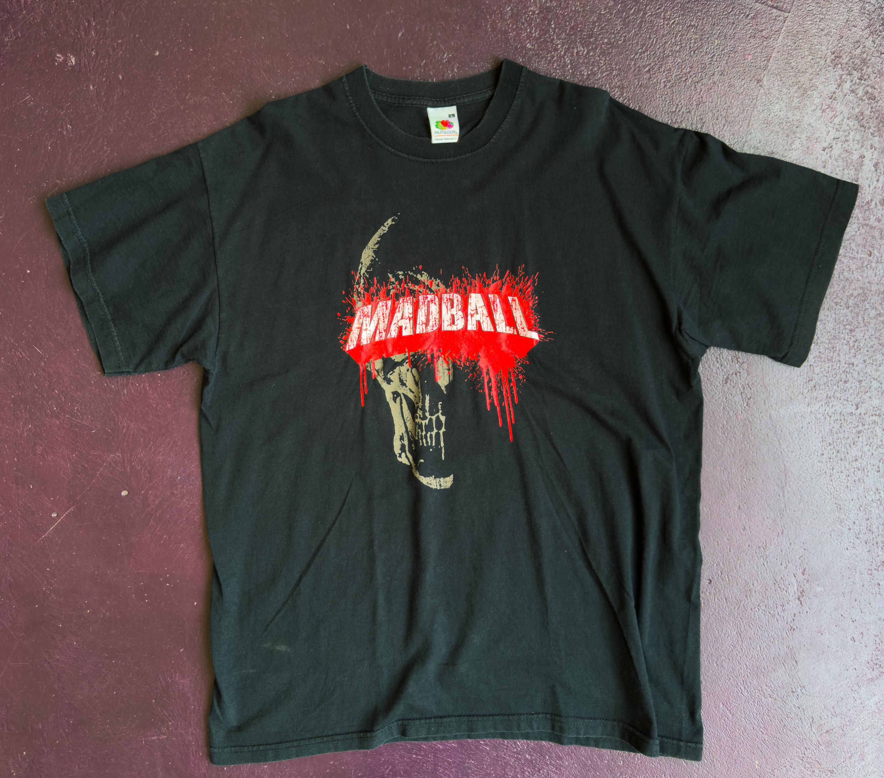 MADBALL ヴィンテージ ブラック Tシャツ - Etsy 日本