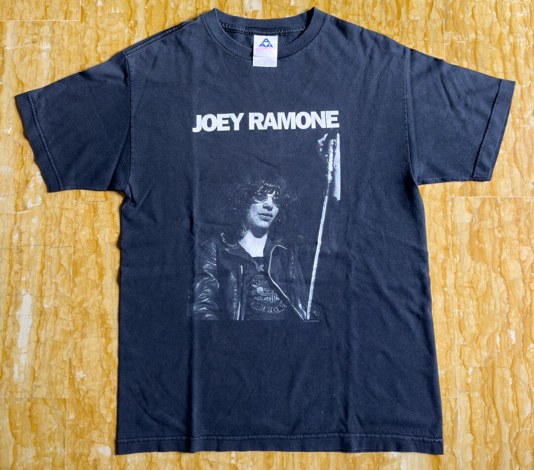 JOEY RAMONE Vintage Black T-shirt - Etsy
