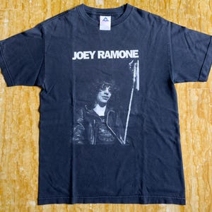 JOEY RAMONE vintage black t-shirt