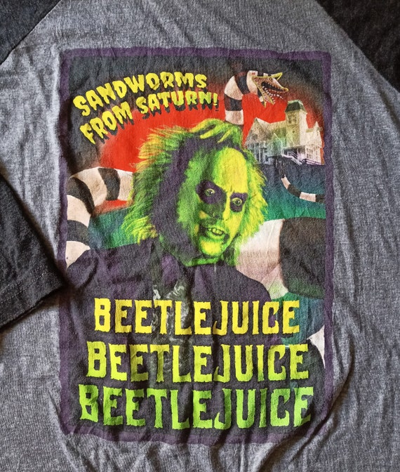 BEETLEJUICE Vtg 2nd Hand Grey/black 