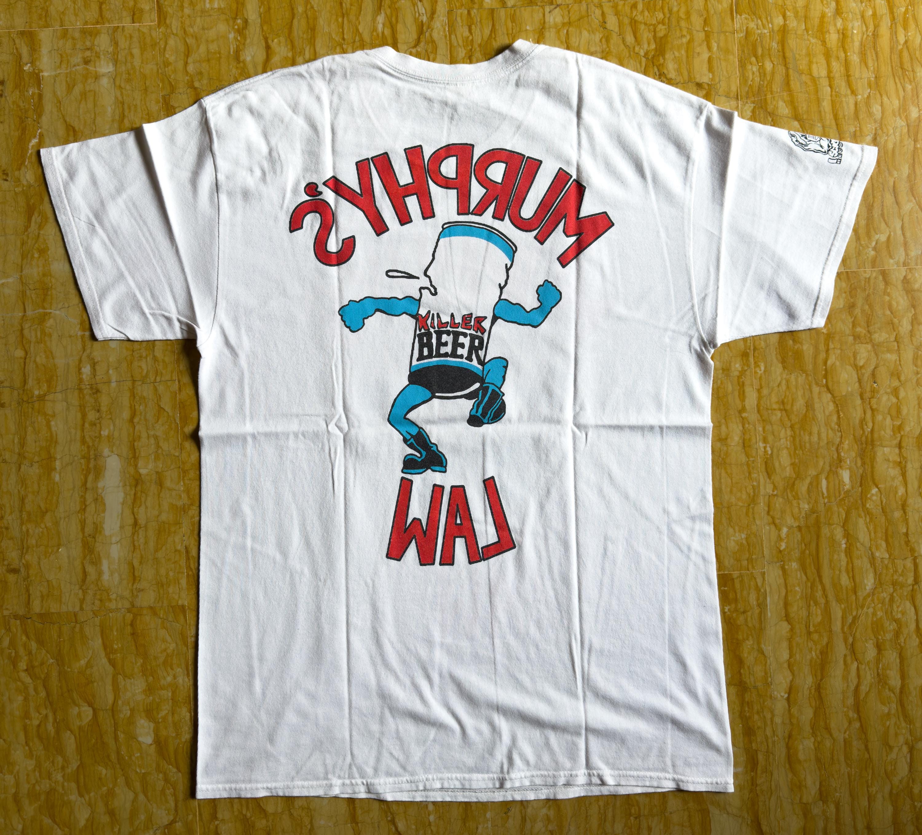 ビンテージ Murphy's Law Tシャツ マーフィーズロウ NYHC MURPHY'S LAW Killer Beer Vintage White T-shirt - Etsy