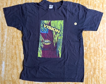 VISION STREET WEAR 1987 vintage black t-shirt