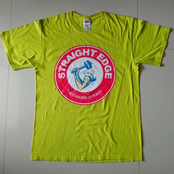 Straight Edge T Shirts Etsy