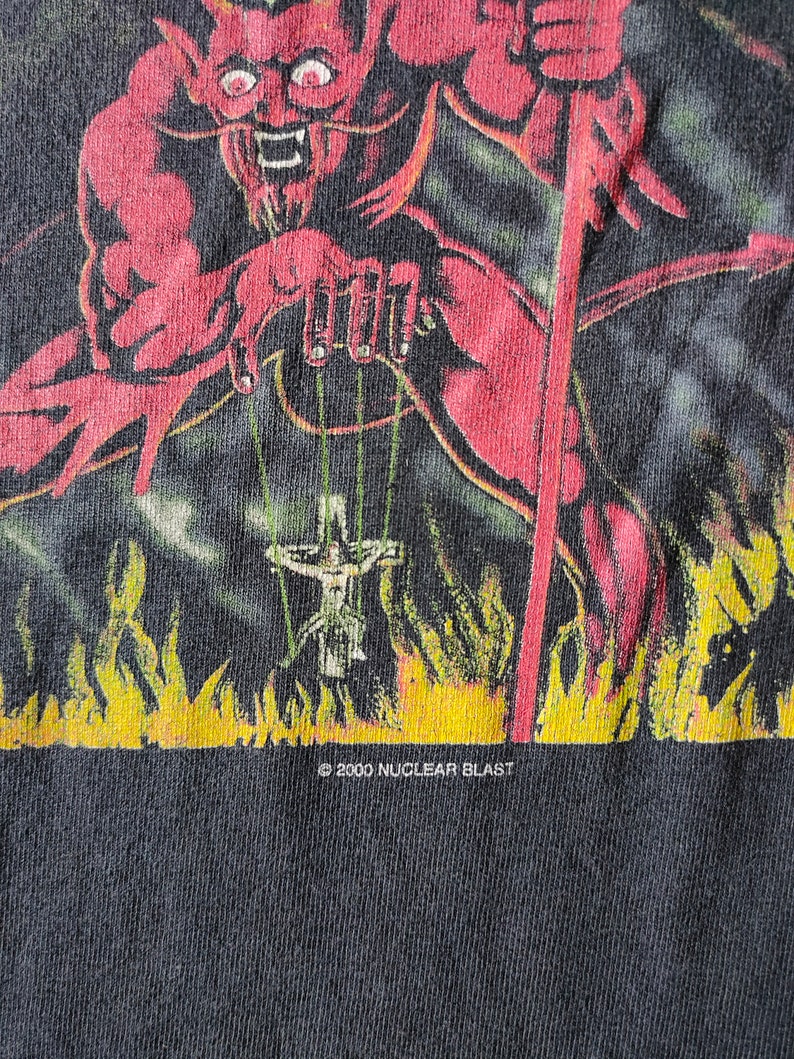 S.O.D. Bigger Than the Devil '00 Original Vintage Black - Etsy