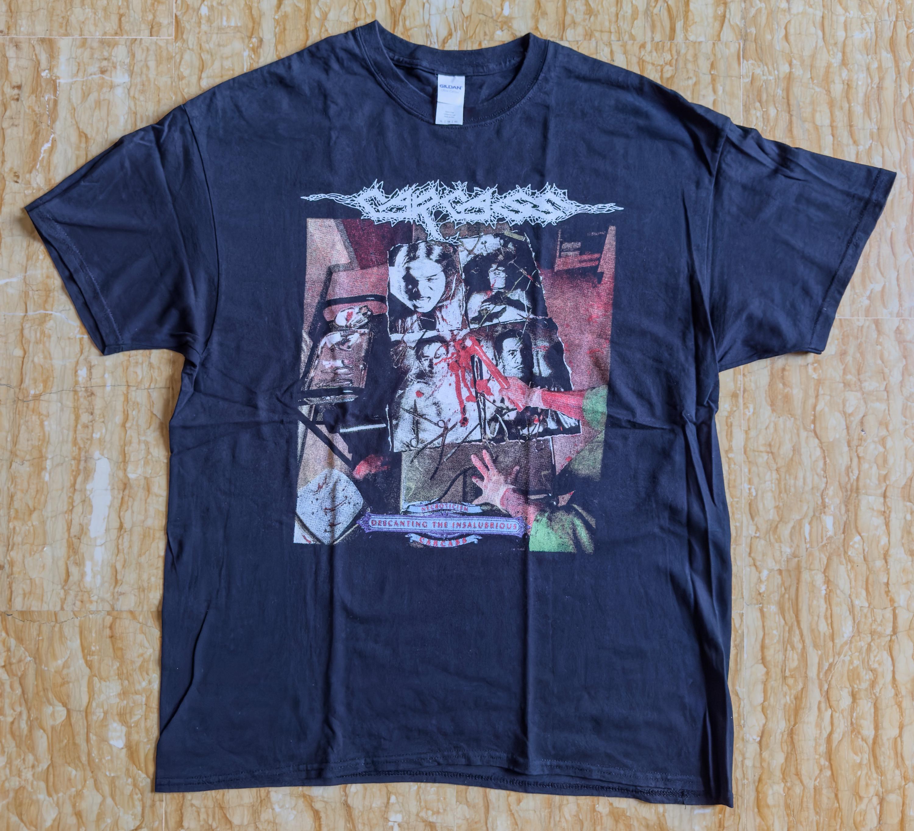 Vintage Carcass Shirt - Etsy Vintage Carcass Shirt - Etsy