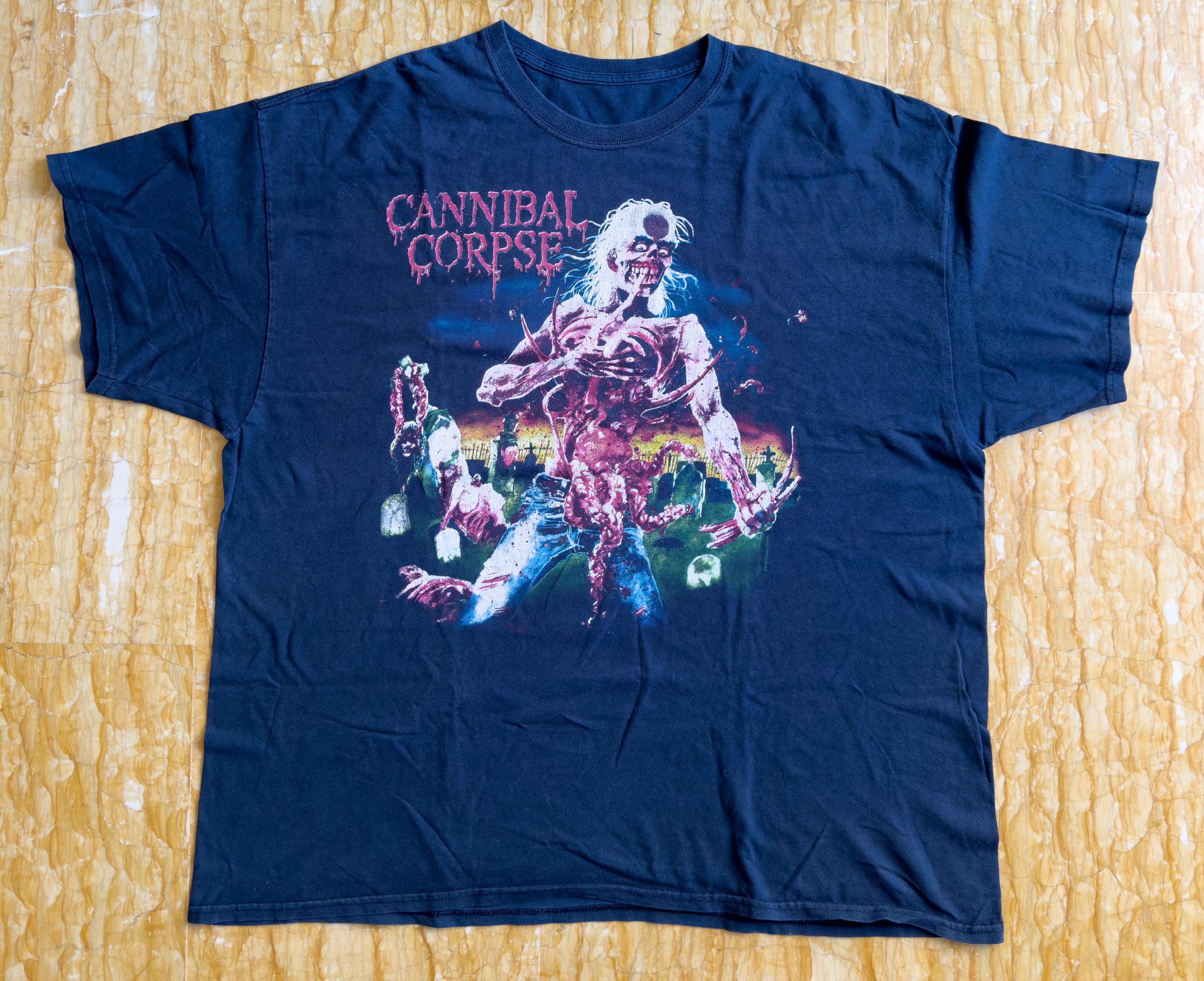 CANNIBAL CORPSE Eaten Back To Life 2003 vintage black t-shirt