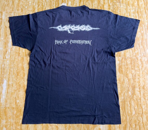 CARCASS Reek of Putrefaction Vintage Black T-shirt - Etsy