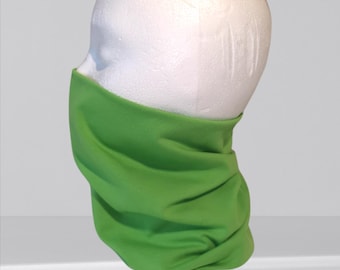 Kids Organic Cotton Neck Warmer Snood | Handmade Double Layer Scarf