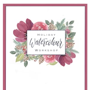 Urlaub Aquarell DIGITAL Workbook