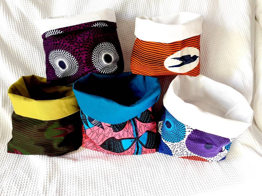 Petite Panière de Rangement en Wax