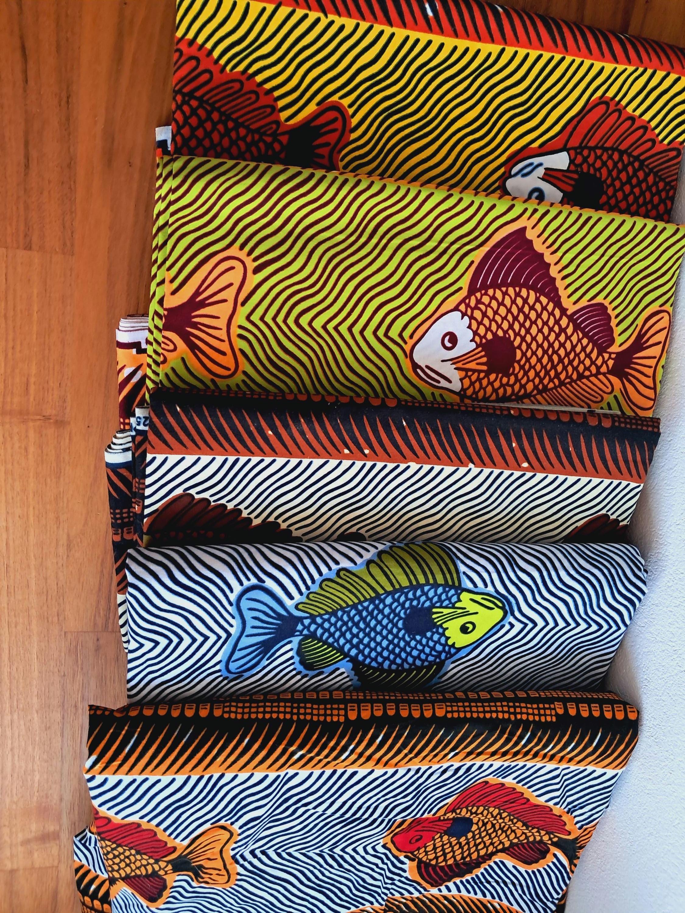 50cm fish wax fabric