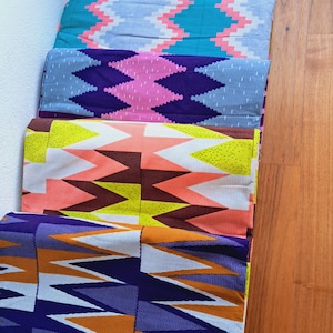 50cm tissu wax kente