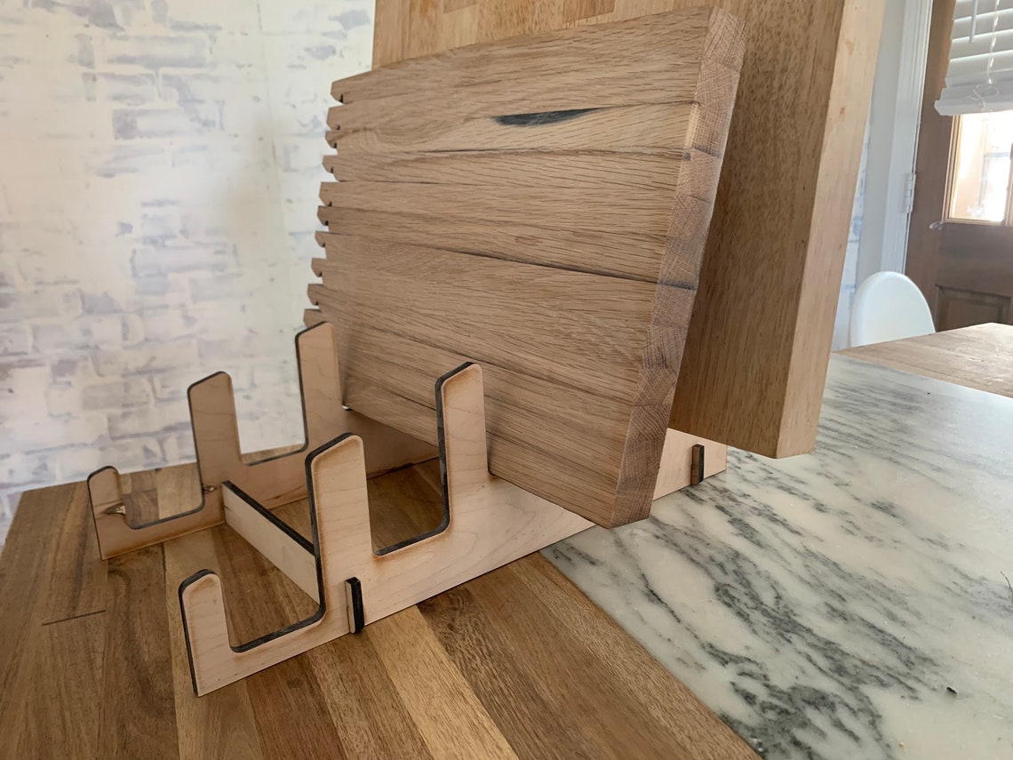 Cutting Board Display Stand FOR THICK BOARDS Multiple Boards Etsy