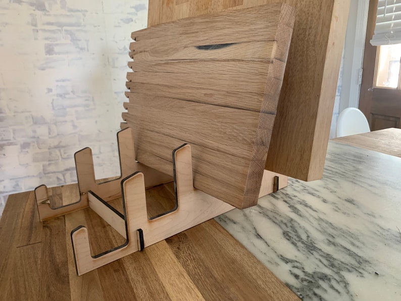 Cutting Board Display Stand FOR THICK BOARDS Multiple Boards Etsy