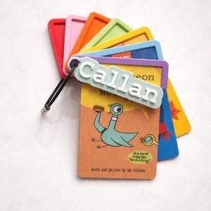 7 Reusable Audio Card Holders | Name Tag | Keyring | Clasp