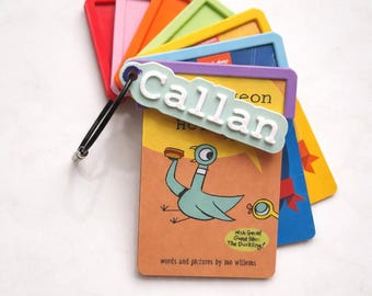 7 Reusable Audio Card Holders | Name Tag | Keyring | Clasp