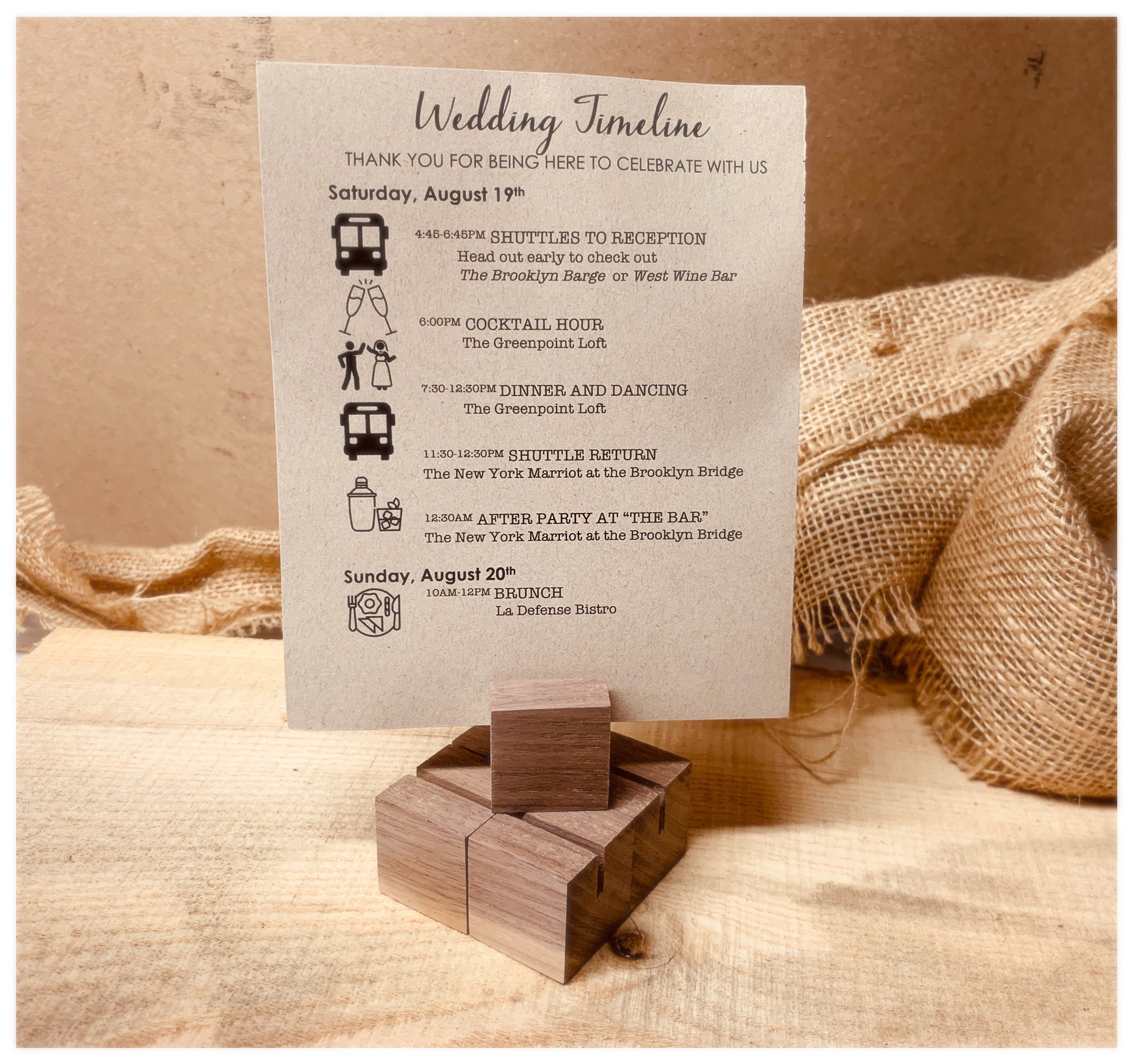 5 Wood Place Card Holders Wood Picture Holders Place Card Etsy Australia