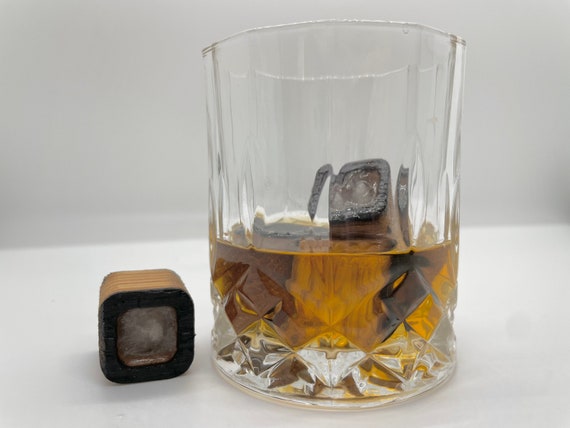 Bourbon Ice Cube Kit Gift to Dad Whiskey Barrels Special Friends