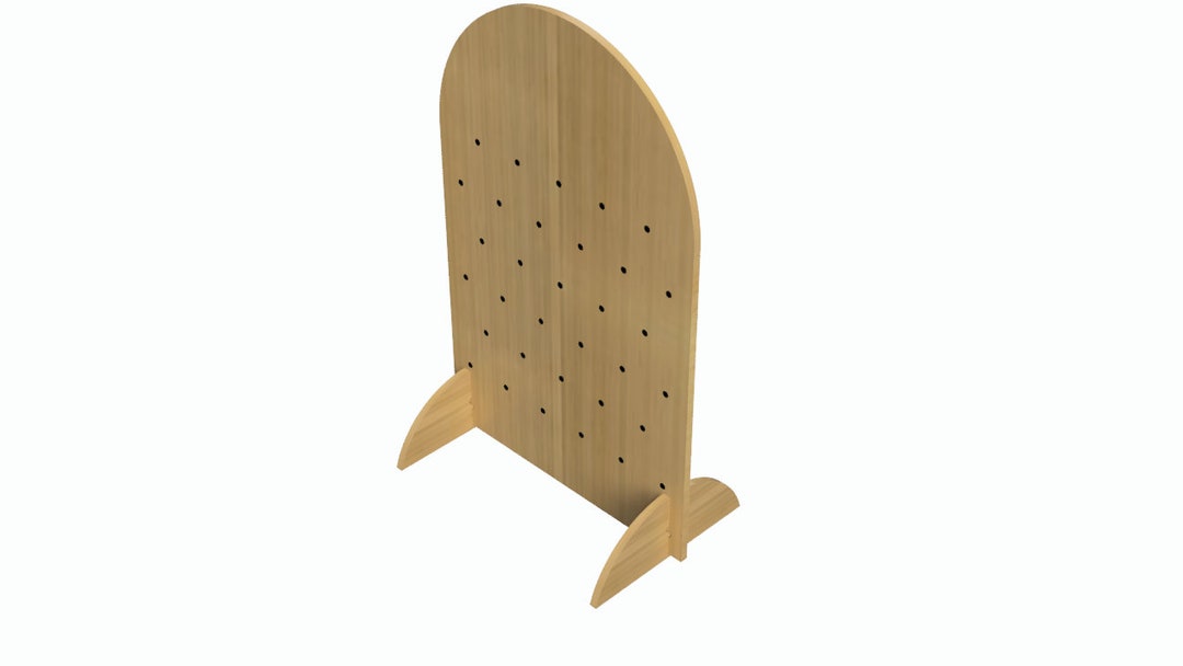 Medium 30 in X 19 in Peg Board Display Display Stand Vendor Market Etsy