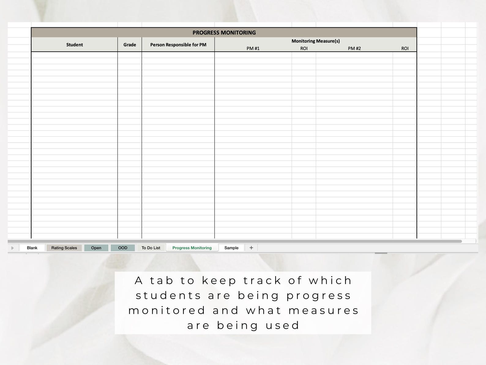 School Psychologist Caseload Spreadsheet | Version 2 | Editable Excel ...