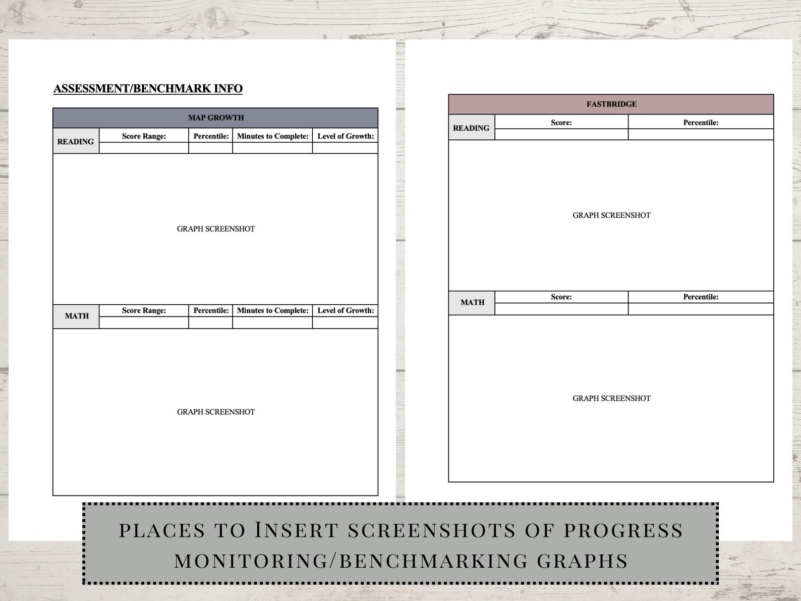 Student Record Review Editable Template Microsoft Word Special ...