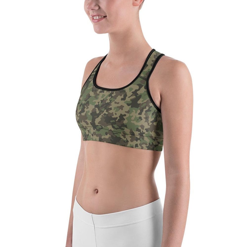 Camo Sports bra