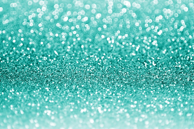 Blue Glitter Custom Wallpaper Peel and Stick