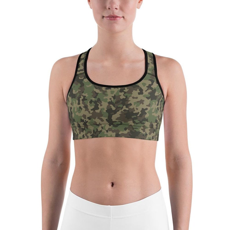 Camo Sports bra