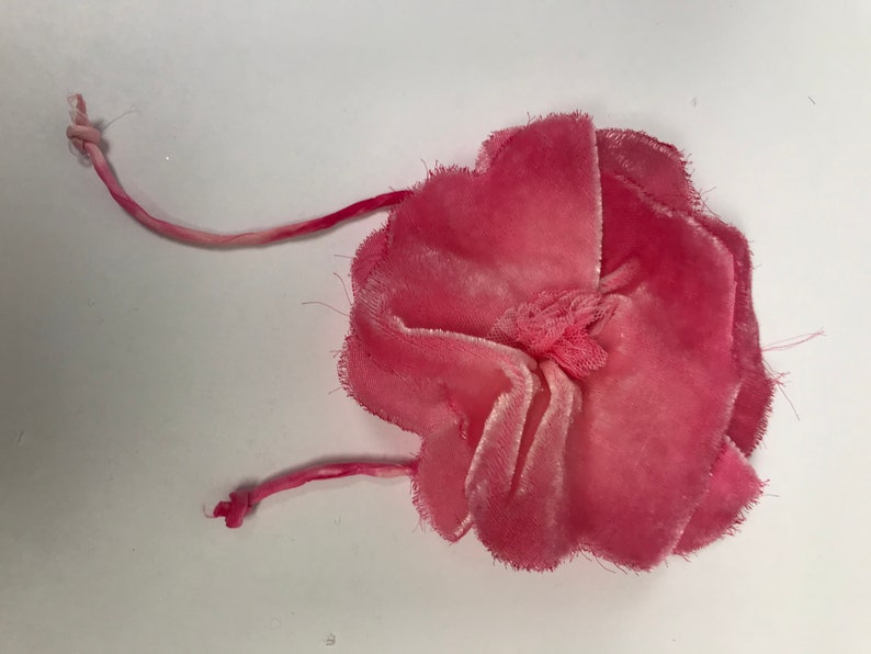 Silk Velvet Flower Camilla Etsy