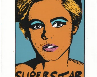 Edie Sedgwick - Superstar - Screen Print