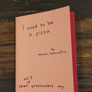 I Used To Be A Pizza zine
