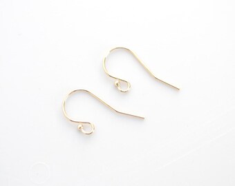 Alambre para aretes relleno de oro de 24 k *hipoalergénico
