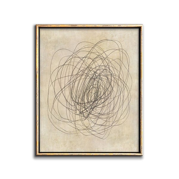 Abstract Drawing Downloadable Prints, Modern Minimalist Neutral Wall Art Printable Artwork Gallery Wall Decor, Abstract Flower