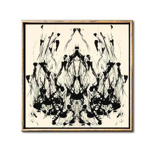 Square Printable Wall Art, Neutral Digital Art Download Abstract Drawing, Modern Gallery Wall Decor Downloadable Prints