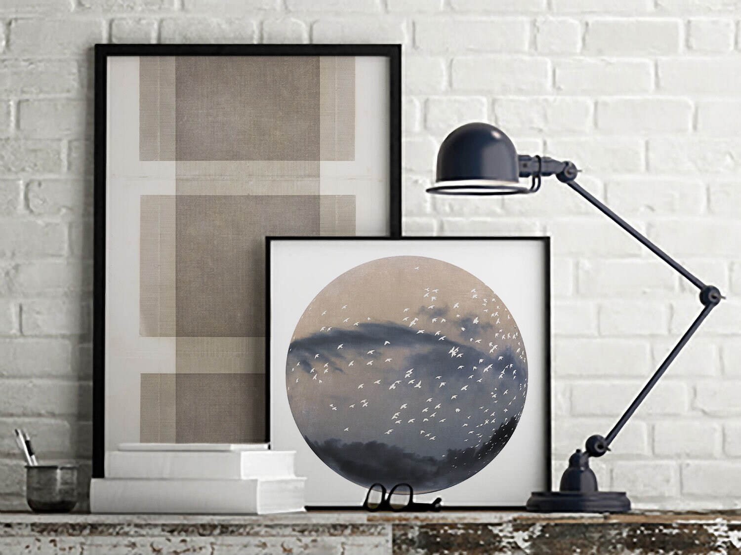 Minimalist Collage Downloadable Art Minimalist Wall Art Etsy
