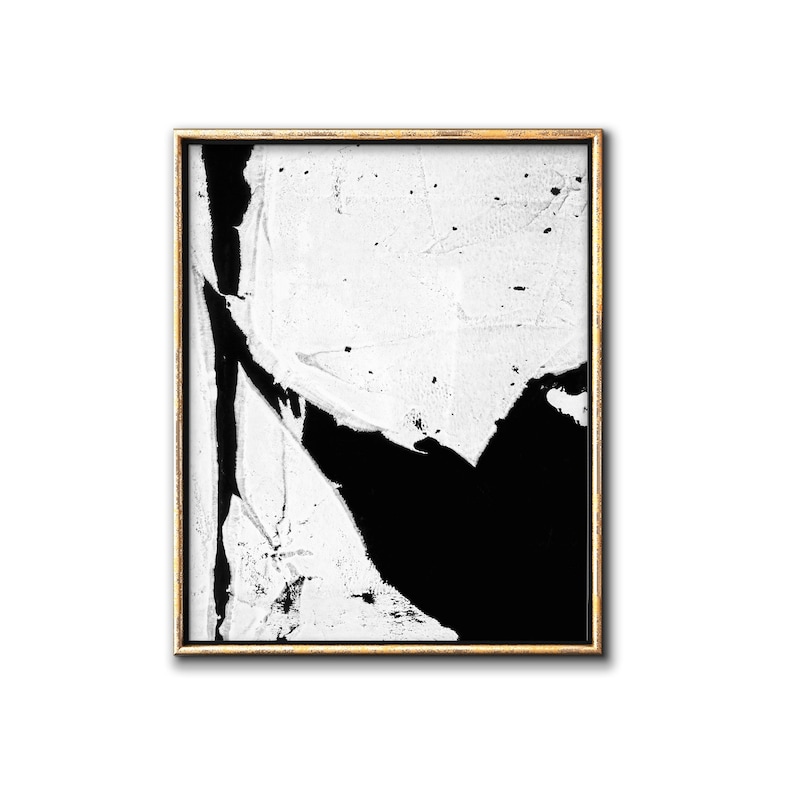 Abstract Art Digital Prints Monochrome Modern Gallery Wall Etsy