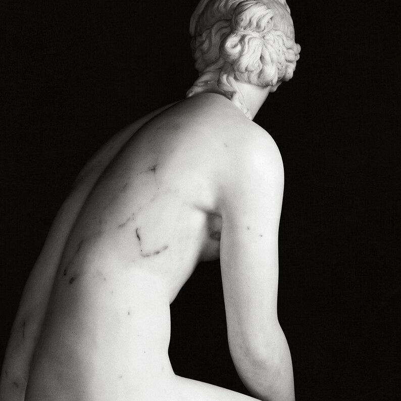Venus Estatua Fotografía Digital Descargar Arte, Decoración Neoclásica Arte Imprimible, Diosa Arte Clásico Impresiones Descargables imagen 4