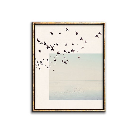 Minimalist Beach Print Digital Instant Download, Modern Beach House Decor Downloadable Prints, Ocean Coastal Wall Art Printable Artwork