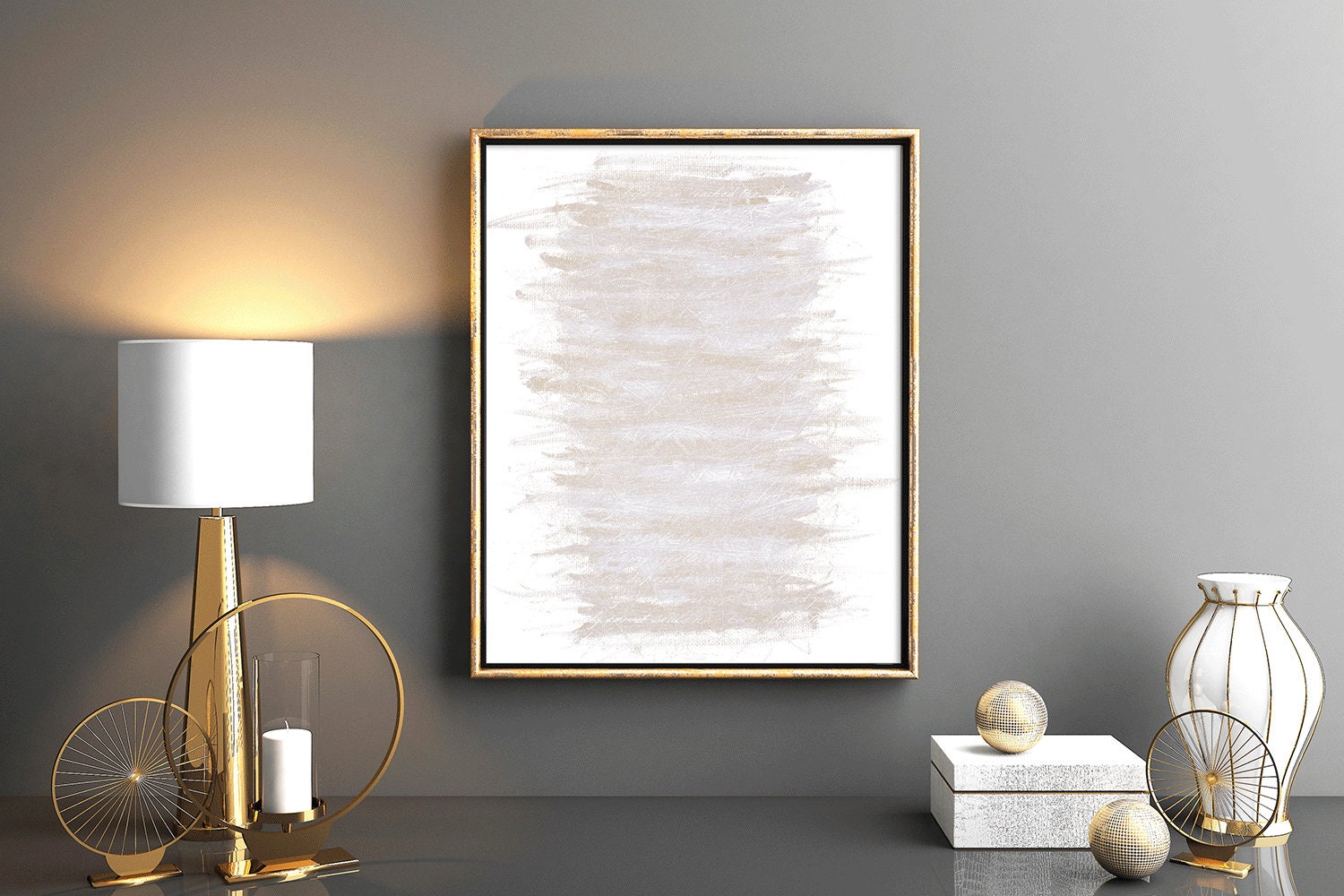 White on White Wall Art Abstract Painting Printable Artwork Etsy Canada