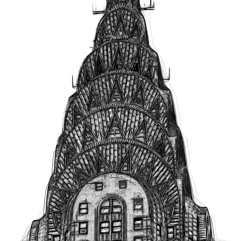 Large Wall Art New York Print NYC Art New York Skyline New Etsy