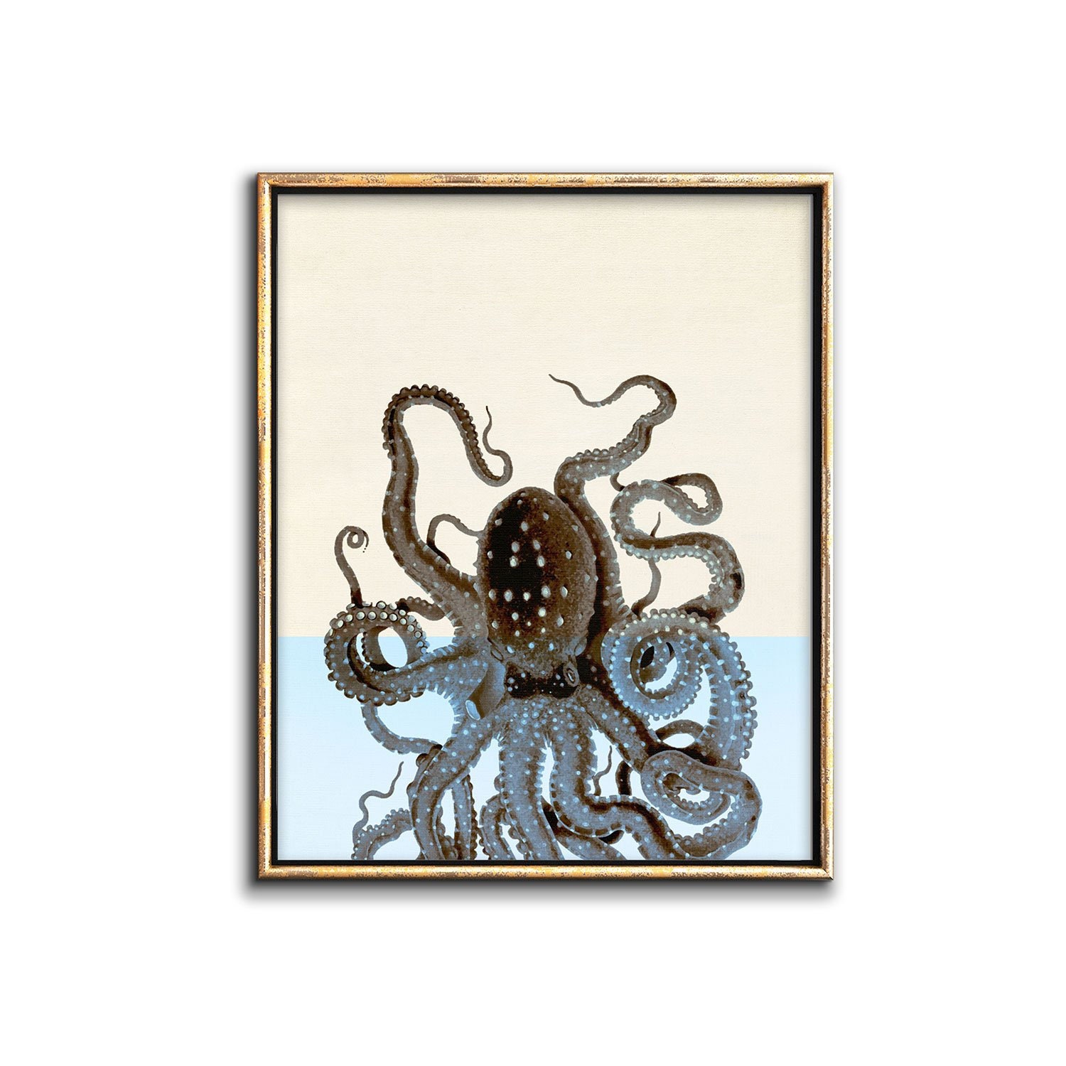 Octopus Wall Art Downloadable Prints Bathroom Wall Decor Etsy