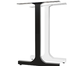 2x Natural Goods Berlin Design H-Shaped Metal Table Legs | Steel Table Frame | Dining Table, Desk, Restaurant Table, Bistro Table