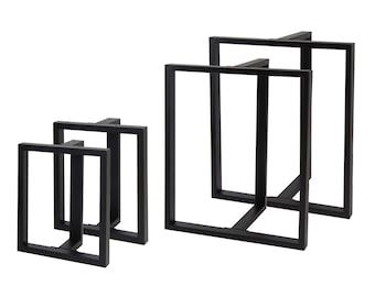 2x "T-FORM" table runners | Dining table, desk, conference table | Garden and balcony table | Powder-coated, sturdy