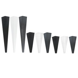 4x Design Natural Goods Berlin Hairpin Legs New Era pieds de table chemins de table cadre de table jambes en épingle à cheveux jambes en épingle à cheveux différentes tailles