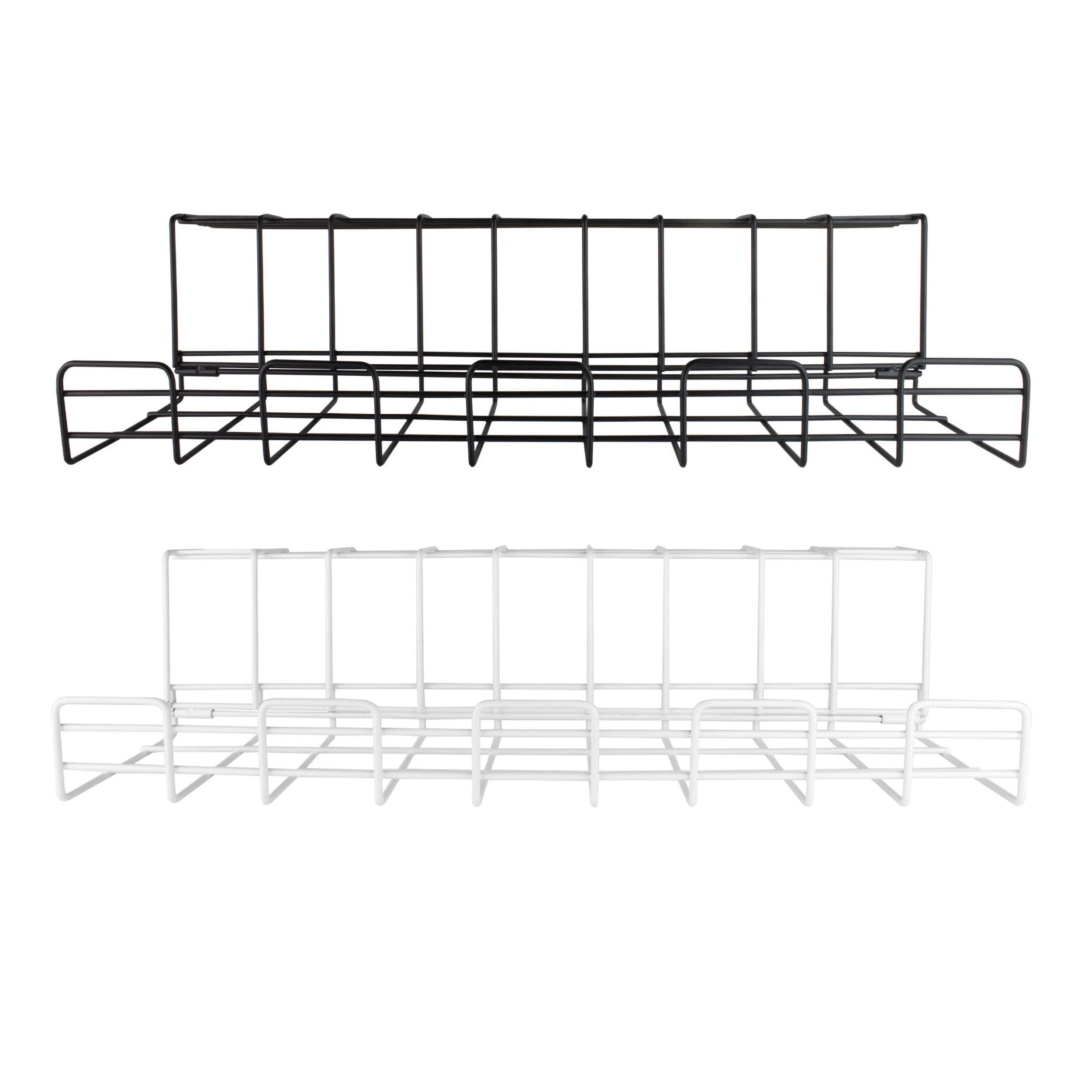 Wire Management Trays, Cable Raceway Kit, Open Slots for Easy Wire  Installation. 255 X 22 X 22mm. 