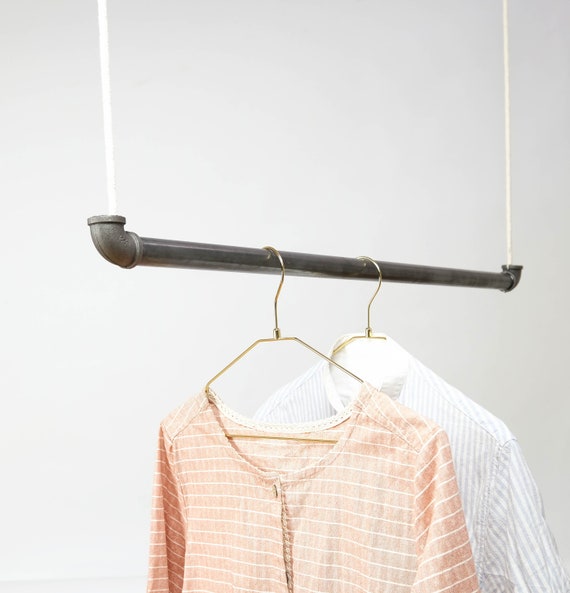 1x Clothes Rail Pipe GARD Swing 5 M Cotton Rope Industrial Hanging