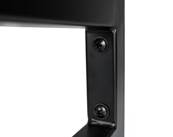 Consola 40 Cm Para Lavamanos Juego De 2 Consolas/Soportes De Pared Para Lavabo YARDIN - Acero Inoxidable Cepillado, 40x15 Cm, Soporte De Carga Pesada, Fácil Instalación Estante Baño Carga Pesada