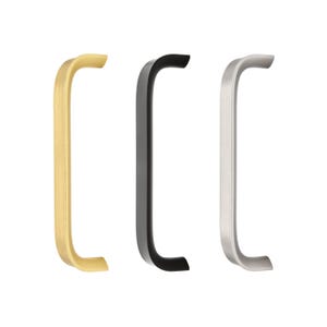 Uchwyt meblowy w kształcie łuku - uchwyty meblowe 128 mm, uchwyty do szafek kuchennych - uchwyty do szafek, uchwyty - uchwyty kuchenne, uchwyty do szuflad - uchwyty do drzwiczek szafek