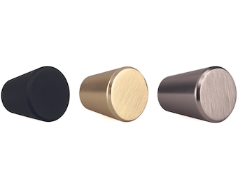 Furniture handle KEGEL design furniture knobs metal furniture knob round door handle for cabinets, chest of drawers sideboard kitchen front drawer handle wall hook